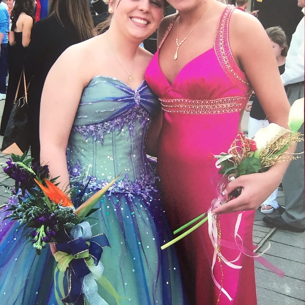 Only worn once! Beautiful Jovani prom dress!